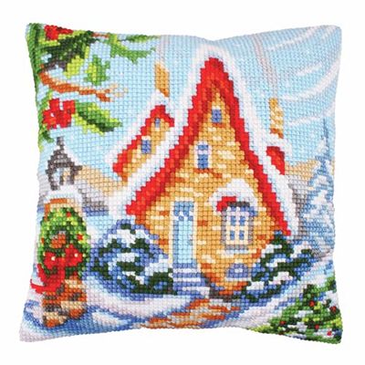 Collection d'art |cross Stitch Coussin?: Fairy Cottage |cd5244