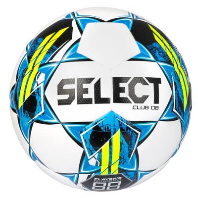 Välj Club DB V22 fotboll, vit/blå, storlek 4
