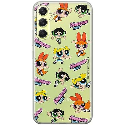 ERT GROUP mobiel telefoonhoesje voor Samsung A34 5G origineel en officieel erkend The Powerpuff Girls patroon 028 optimaal aangepast aan de vorm van de mobiele telefoon, gedeeltelijk bedrukt