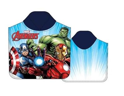 Dimasa Poncho handdoek Avengers, 55 x 110 cm, meerkleurig (NEW01221)