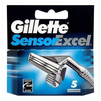 Gillette Sensor Excel - une boîte de 5 unités