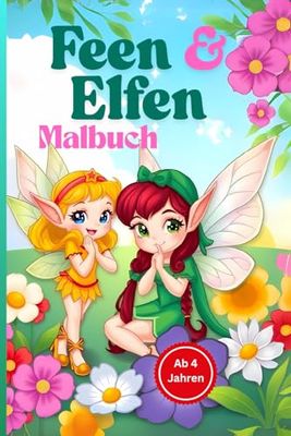 Mein erstes Malbuch - Feen & Elfen