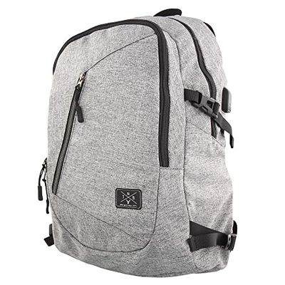 T'nB - Sac à dos PC 16" collection WILD - gris