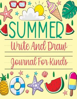 Summer Write and Draw Journal for Kids