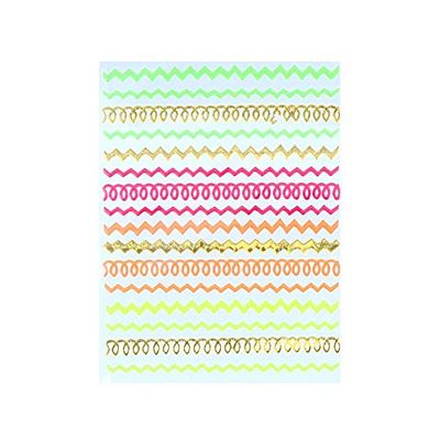 SABRINA AZZI Sabrina Art Deco Soletta Zig-Zag (805), Standard, Único