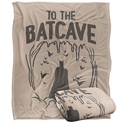 BATMAN Silky Touch Super Soft Throw Blanket 152 x 127 cm