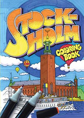 Stockholm coloring book