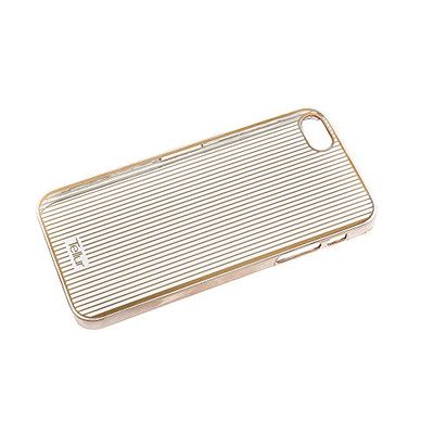 Tellur TLL113441 Coque rigide pour iPhone 5/5S avec Motif Rayures Verticales Rose/Or