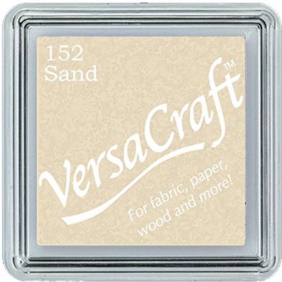 Tsukineko Sand Versacraft Ink Pad,Beige, Small,3.4 x 3.4 x 2 cm
