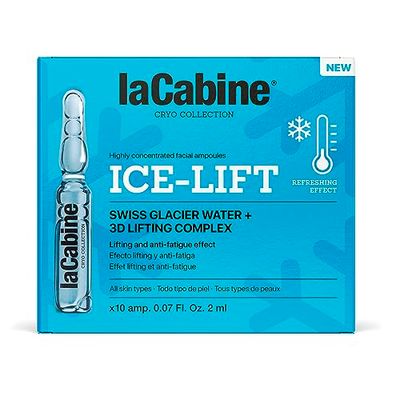 laCabine Ice-Lift Facial Ampoules | Ampollas ultrarefrescantes para la cara inspiradas en la crioterapia | Efecto lifting y Anti-fatiga