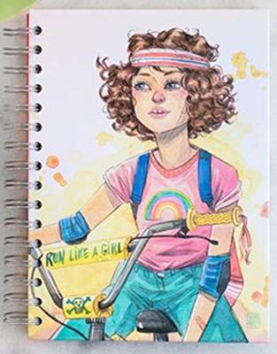Cuquiland - Cahier à anneaux Cuquiland - Run Like A Girl -5% en livres
