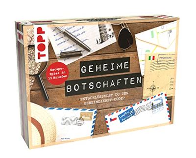 Geheime Botschaften – Zwischen den Zeilen: Escape-Spiel in 15 Briefen. Entschlüsselst du den Geheimdienst-Code?