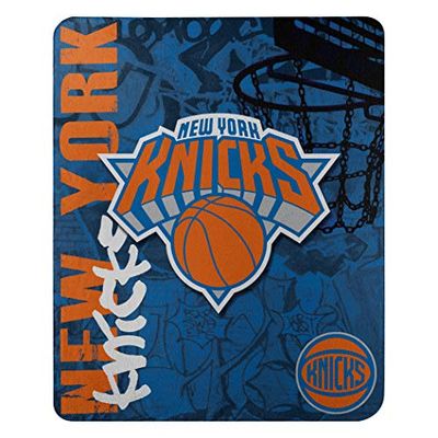 Northwest NBA New York Knicks unisex-vuxen fleecefilt 127 cm x 152 cm, hårda knackar