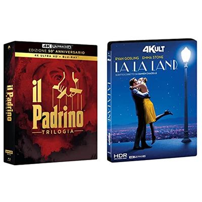 Il Padrino Trilogia (4 4K Ultra-HD + 5 Blu-ray) (9 Blu Ray) & La La Land 4K Ultra-HD (Bd 4K Ultra-HD + Bd Hd) (2 Blu-Ray)