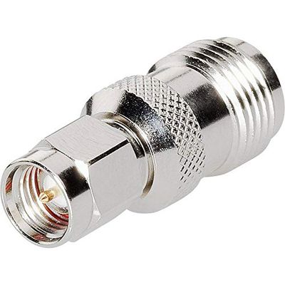 BKL ELECTRONIC Omgekeerde TNC Adapter 0419424 Omgekeerde TNC Vrouwelijke - SMA Mannelijk 1 stk(s)