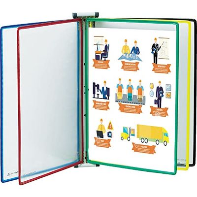 Tarifold 416169 magnetico da Parete elemento A4 Colori assortiti