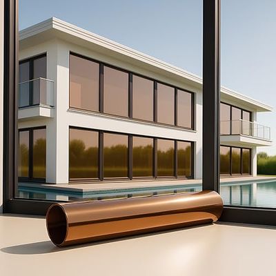 MARAPON® Film Miroir, Brise-Vue, 105 x 200 cm, Film de fenêtre, Protection Solaire, Protection Solaire, fenêtre de Toit