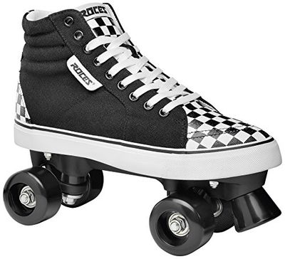 Roces, Ollie Unisex - volwassenen, zwart wit, 45