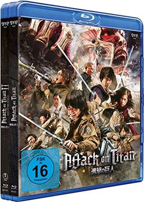 Attack on Titan - Film 1&2 - Bundle - [Blu-ray] [Alemania]