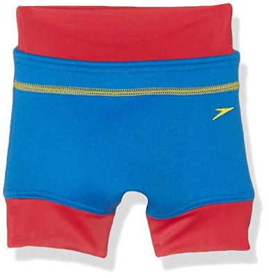 Speedo pojkar badblöjöverdrag Neon Blue/Risk Red/Lime Punch 0-3 månader