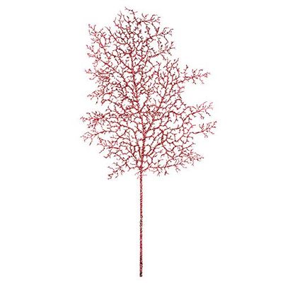 EUROCINSA Ref.71160C20 NAVIDAD, korall röd glänsande, låda med 12 stycken, 84 cm