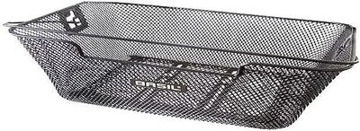BASIL Fahrradkorb Capri Flex Cestino posteriore, Unisex Adulto, Nero, 40 x 33 x 25 cm