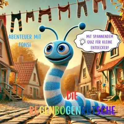 Abenteuer mit Fonsi - Die Regenbogenrutsche: Ein buntes Herbstabenteuer voller Freundschaft, Fantasie und einem lustigen Quiz für kleine Entdecker!