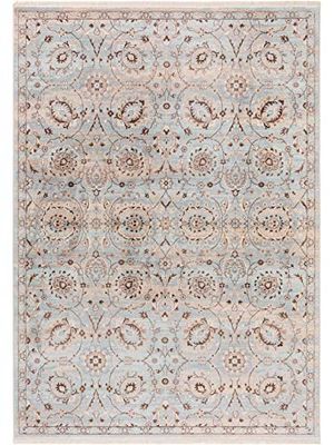 benuta Tapis de Protection, Polyester, Bleu, 200 x 285 cm