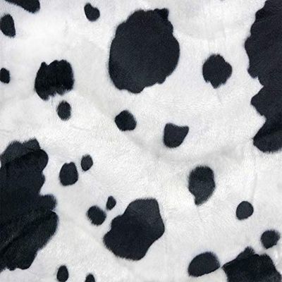 Isabella Alicia Couverture pour couffin Motif vache 0,2 kg