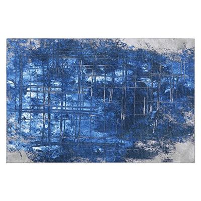Rug Reflection 06 160 x 230 cm Cream Blue