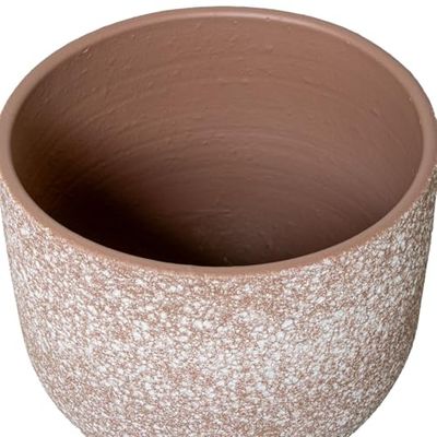 Alexandra House Living Set de Maceteros Rosa Cerámica 3 Piezas