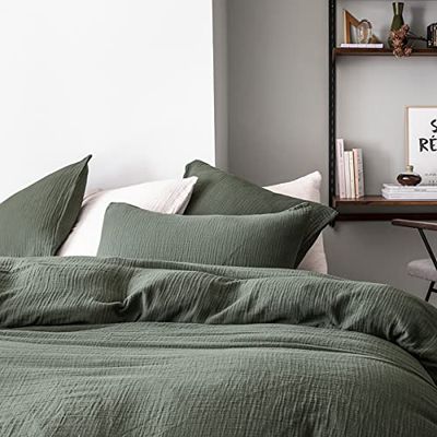 Essix Cotton Gauze Duvet Cover, British Garden, 240 x 220 cm