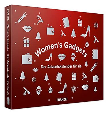 FRANZIS 67255 Women's Gadget - Calendario de Adviento, 24 sorpresas que acelerarán el pulso de las mujeres