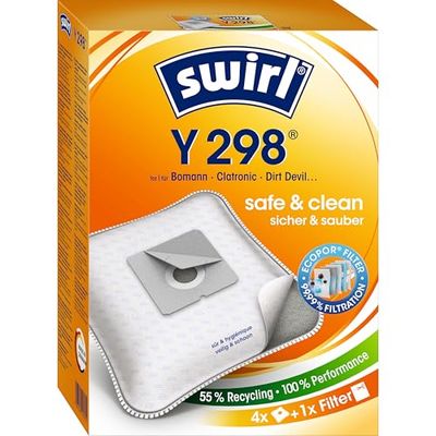 Swirl Y 298 (Y198) MP Plus AirSpace Vacuum Cleaner Bags