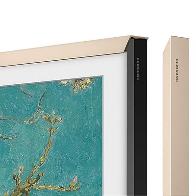 Samsung The Frame TV-frame, 32 inch, modern, teak, accessoires voor 32" (LC03C), bevestiging via magneet