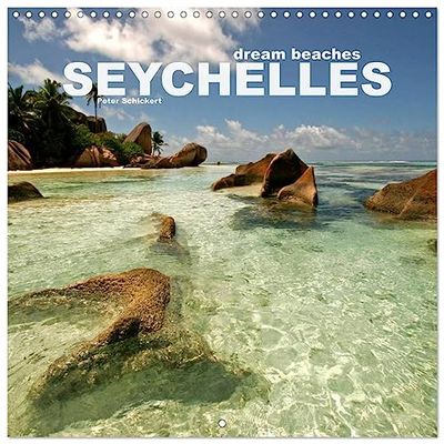 dream beaches - Seychelles (Wall Calendar 2026 12" x 24" / 30 x 60 cm (open)) CALVENDO 12 Month Wall Calendar