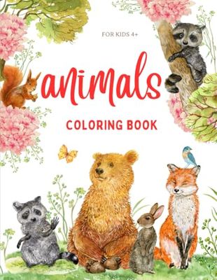 Animals: Coloring Book