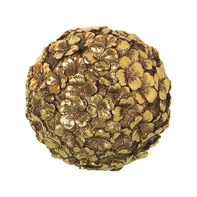 BOLA RESINA DORADA °9,5CM