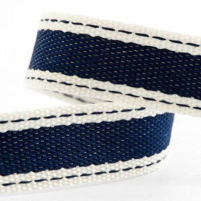 Cotton Twill Ribbon 15mm x 10 Metres - Navy