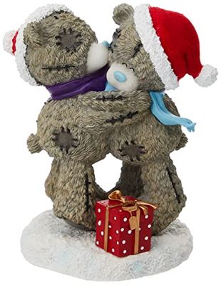 Me to You Tatty Teddy Christmas Figurine, Red, White