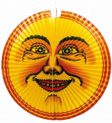 amscan Riethmüller 2330 - Lampion Luna, del Diametro di Circa 60 cm, ignifugo