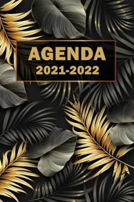 Agenda 2021-2022: Semainier 1 semaine sur deux pages ,18 mois de juillet 2021 à décembre 2022,format A5.