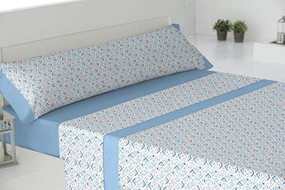 Todomueble Nuria Sheet Set, Blue, 150