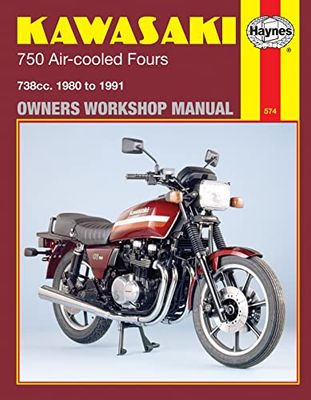 Kawasaki 750 Air-Cooled Fours Owners Workshop Manual: 1980-91