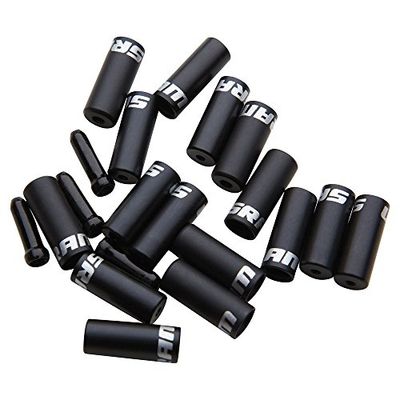 Tope Funda Cambio 4.0MM Alum.Abiertos Negro 100 UN