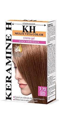 Keramine H Crema Gel, Biondo Tabacco - 3 Confezioni da 110 ml - Totale: 330 ml