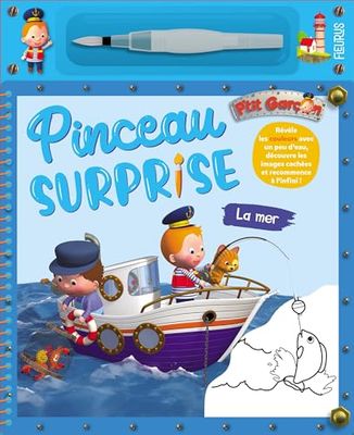 La mer: Avec 1 pinceau surprise