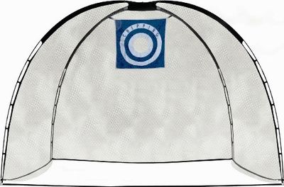 LONGRIDGE Filet d'entraînement Cage avec Cible (7 pi x 11 pi x 4,4 pi)