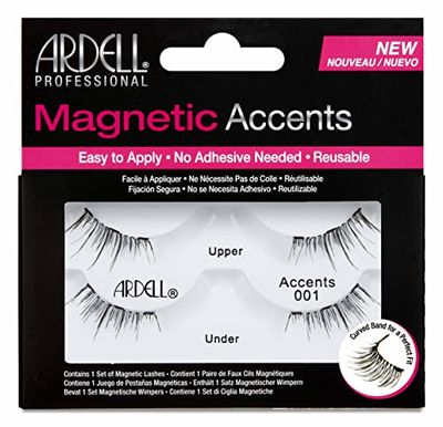 Ardell Ciglia Finte Magnetiche Accents 001-1 Paio, blk