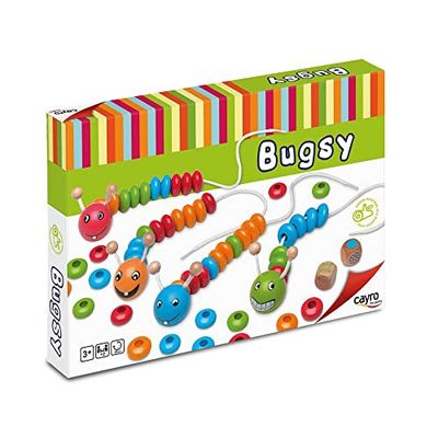 Cayro - Bugas - Ideal para Aprender a Sumar y Restar - + 3 - Juego de Mesa para Niños - Sé el Primero en Completar el Gusano - para más de 2 Jugadores